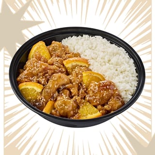 Lunch- Orange Chicken Bowl